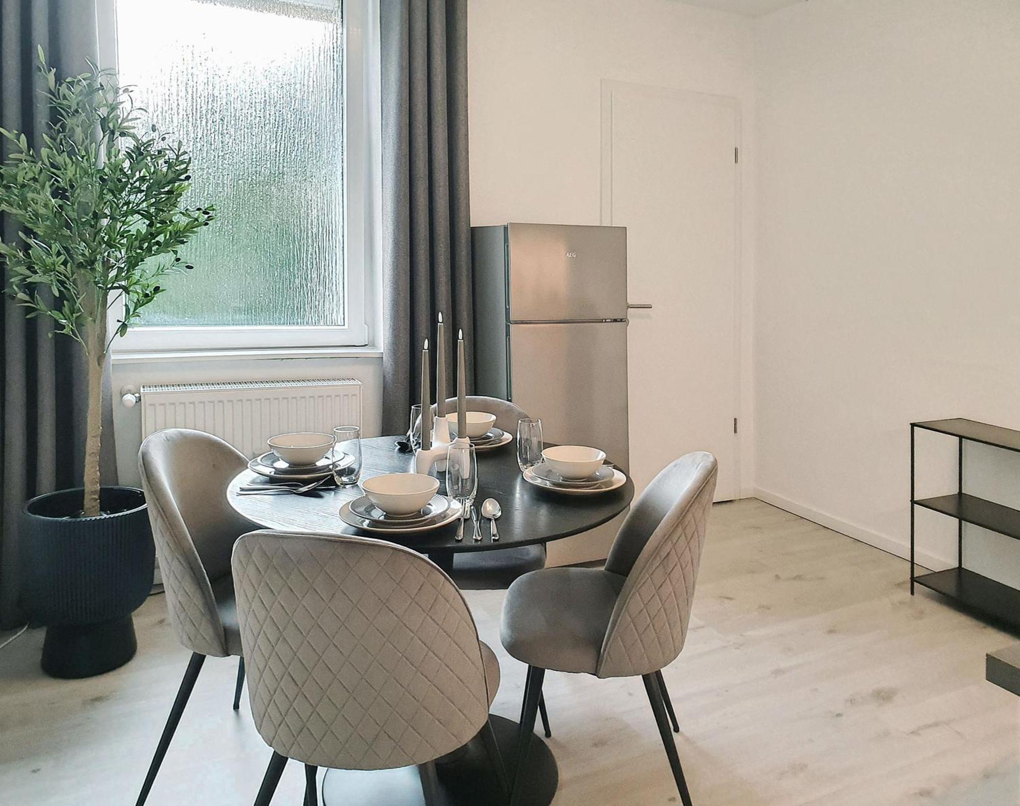 Livation - Apartments Hamm-Mitte - 2 Zi - Nespresso - Smarttv - Freewifi - Ausgestattete Kueche - 24H Check-In - Bis 4 Pers Pro Apartment Hamm  Buitenkant foto