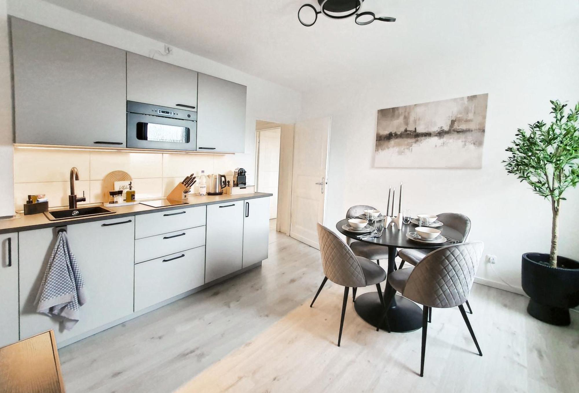 Livation - Apartments Hamm-Mitte - 2 Zi - Nespresso - Smarttv - Freewifi - Ausgestattete Kueche - 24H Check-In - Bis 4 Pers Pro Apartment Hamm  Buitenkant foto